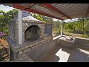 Hiša za počitnice Senka1 - pure nature & serenity: H(2) Zaliv Tudorovica (Vela Luka) - Otok Korčula  - Hrvaška  - kamin