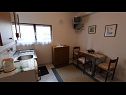 Apartmaji True SA1(2), A2(6) Malinska - Otok Krk  - Apartma - SA1(2): kuhinja in jedilnica