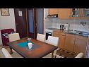 Apartmaji True SA1(2), A2(6) Malinska - Otok Krk  - Apartma - A2(6): kuhinja in jedilnica
