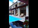 Hiša za počitnice Berna - pool house: H(6+1) Malinska - Otok Krk  - Hrvaška  - bazen