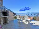 Apartmaji Ivona - open swimming pool: A1 (4+2), A2 (2+2) Njivice - Otok Krk  - Apartma - A2 (2+2): pogled