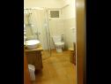 Apartmaji Luka A1(4), A2(4) Vrbnik - Otok Krk  - Apartma - A1(4): kopalnica s straniščem