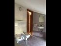 Apartmaji Azur - 10 m from sea: A1(4), SA2(2+1) Ilovik (Otok Ilovik) - Otok Lošinj  - Studio apartma - SA2(2+1): kopalnica s straniščem