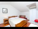 Apartmaji Jasna - family friendly: A1 Prizemlje (2+2), A2 Gornji (2+2) Baška Voda - Riviera Makarska  - Apartma - A2 Gornji (2+2): spalnica