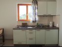 Apartmaji Smilja - 150 m from pebble beach: A1(2+2), A2(2+1), SA3(2) Baška Voda - Riviera Makarska  - Apartma - A2(2+1): kuhinja