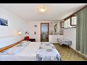 Apartmaji Goran - 150m from sea: SA1(3), A3(4+1) Brela - Riviera Makarska  - Studio apartma - SA1(3): interijer