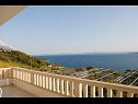 Apartmaji Marko - amazing sea view: A1(2+2), A2(2+3), A4(2+2), A5(2+3), A6(4+2), A7(2+2), A8(2+1) Brela - Riviera Makarska  - Apartma - A1(2+2): balkon