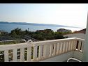 Apartmaji Marko - amazing sea view: A1(2+2), A2(2+3), A4(2+2), A5(2+3), A6(4+2), A7(2+2), A8(2+1) Brela - Riviera Makarska  - Apartma - A2(2+3): balkon