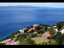 Apartmaji Up - amazing sea view: A1(2) Brela - Riviera Makarska  - pogled