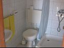 Apartmaji Nik - 50 M from the sea : A1(2+1), A2(2) Gradac - Riviera Makarska  - Apartma - A1(2+1): kopalnica s straniščem