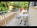Apartmaji Goge - 90 m from the beach: A1(4), SA2(2) Gradac - Riviera Makarska  - Studio apartma - SA2(2): balkon