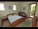 Apartmaji Durda1 - 50 m from beach: A1(2+2), B2(2+2), C3(2+1) Igrane - Riviera Makarska  - Apartma - B2(2+2): spalnica