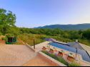 Hiša za počitnice Villa Vinka - with pool: H(6+2) Kozica - Riviera Makarska  - Hrvaška  - bazen
