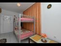 Apartmaji Vlatko - affordable & cosy: SA1(4), SA2(2+2), SA3(2+2) Krvavica - Riviera Makarska  - Studio apartma - SA1(4): spalnica