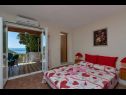 Apartmaji Vlatko - affordable & cosy: SA1(4), SA2(2+2), SA3(2+2) Krvavica - Riviera Makarska  - Studio apartma - SA3(2+2): spalnica