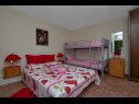 Apartmaji Vlatko - affordable & cosy: SA1(4), SA2(2+2), SA3(2+2) Krvavica - Riviera Makarska  - Studio apartma - SA3(2+2): spalnica
