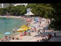 Apartmaji Fila - large & close to the beach: A1(5) Makarska - Riviera Makarska  - plaža