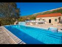 Hiša za počitnice Stipe - with pool : H(6+1) Rascane - Riviera Makarska  - Hrvaška  - hiša