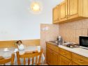 Apartmaji Mira - 10 m from beach: SA3(2), SA4(2), A5(2+2) Zaostrog - Riviera Makarska  - Studio apartma - SA3(2): kuhinja in jedilnica