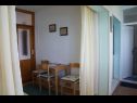 Apartmaji Sonja - by the sea: A1 Veliki (6+1), A2 Mali(2+1) Živogošće - Riviera Makarska  - Apartma - A2 Mali(2+1): jedilnica