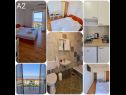 Apartmaji Mir - free parking: SA2(2), SA3(2), A4(2+2), A5(6+1) Živogošće - Riviera Makarska  - Studio apartma - SA2(2): podrobnost