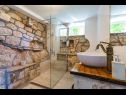 Hiša za počitnice Stone - pool house: H(4) Babino Polje - Otok Mljet  - Hrvaška  - H(4): kopalnica s straniščem