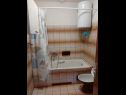 Apartmaji Bila - 15m from the sea: A1(6) Tisno - Otok Murter  - Apartma - A1(6): kopalnica s straniščem