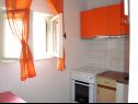 Apartmaji Stric - 10 m from beach: A1(8+1) Dugi Rat - Riviera Omiš  - Apartma - A1(8+1): kuhinja in jedilnica