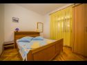 Apartmaji Saga - with swimming pool A2(2+1), A3(6+1) Lokva Rogoznica - Riviera Omiš  - Apartma - A3(6+1): spalnica