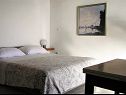 Apartmaji Mako - 15m from beach: A1(7), B2(2+3), SA C3(2), D4(5) Pisak - Riviera Omiš  - Apartma - D4(5): spalnica