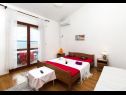 Apartmaji Neva - 50m from the sea A1(2+1), A2(2+1), SA3(3) Sumpetar - Riviera Omiš  - Apartma - A2(2+1): spalnica