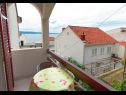 Apartmaji Neva - 50m from the sea A1(2+1), A2(2+1), SA3(3) Sumpetar - Riviera Omiš  - Studio apartma - SA3(3): balkon