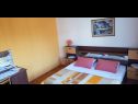 Apartmaji Miljenko - 150 m from beach: A2(2+1) Banjol - Otok Rab  - Apartma - A2(2+1): spalnica