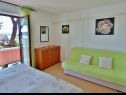 Apartmaji Zdenka - garden terrace: A1(5), A2(4), A3(2+2) Barbat - Otok Rab  - Apartma - A2(4): spalnica
