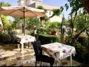 Apartmaji Zdenka - garden terrace: A1(5), A2(4), A3(2+2) Barbat - Otok Rab  - skupna terasa