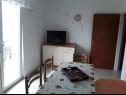Apartmaji Frane - 20 m from beach: A1(6+1) , A2(5)  Barbat - Otok Rab  - Apartma - A1(6+1) : jedilnica