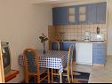 Apartmaji Ren - 150 m from beach: A3(2+1) Kampor - Otok Rab  - Apartma - A3(2+1): kuhinja in jedilnica