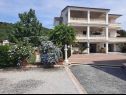 Apartmaji Robi- swimming pool and beautiful garden A1-žuti(5), A2-crveni(5), A3(3+1) Kampor - Otok Rab  - hiša