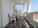 Apartmaji Nedo - 150 m from sandy beach: A1(2+1), A2(2+1) Lopar - Otok Rab  - Apartma - A2(2+1): terasa