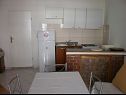 Apartmaji Vito - 10 m from sea: A1(4), A2(4) Brodarica - Riviera Šibenik  - Apartma - A2(4): kuhinja in jedilnica