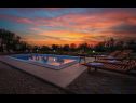 Hiša za počitnice Brist - with pool: H(8) Drinovci - Riviera Šibenik  - Hrvaška  - bazen