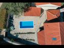 Hiša za počitnice Tihomir - with pool : H(6+2) Drniš - Riviera Šibenik  - Hrvaška  - hiša