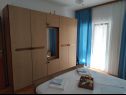 Apartmaji Josi - parking and barbecue: A1(2+2), A2(4+1) Grebaštica - Riviera Šibenik  - Apartma - A2(4+1): spalnica