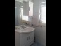 Apartmaji Anica A1(2+1), A2(2+2) Zaliv Kanica (Rogoznica) - Riviera Šibenik  - Hrvaška  - Apartma - A1(2+1): kopalnica s straniščem