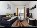 Apartmaji Anica A1(2+1), A2(2+2) Zaliv Kanica (Rogoznica) - Riviera Šibenik  - Hrvaška  - Apartma - A1(2+1): dnevna soba