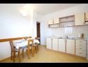 Apartmaji Jera-  barbecue and free berth for boat A1(4+1), A2(2+1) Zaliv Kanica (Rogoznica) - Riviera Šibenik  - Hrvaška  - Apartma - A2(2+1): kuhinja in jedilnica