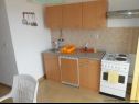 Apartmaji Nadica - sea view: A1(2+1), A2(2+1), A4(4) Zaliv Kanica (Rogoznica) - Riviera Šibenik  - Apartma - A1(2+1): kuhinja