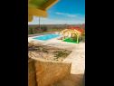 Hiša za počitnice Villa Karaga - with private pool: H(8+1) Ljubotić - Riviera Šibenik  - Hrvaška  - bazen