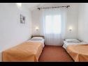 Apartmaji Ziva - by the beach; A1(6), A2(4), A3 (2+1) Zaliv Lozica (Rogoznica) - Riviera Šibenik  - Hrvaška  - Apartma - A2(4): spalnica