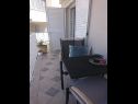 Apartmaji Gorde - air conditioning: Sunce (2) Primošten - Riviera Šibenik  - Apartma - Sunce (2): balkon
